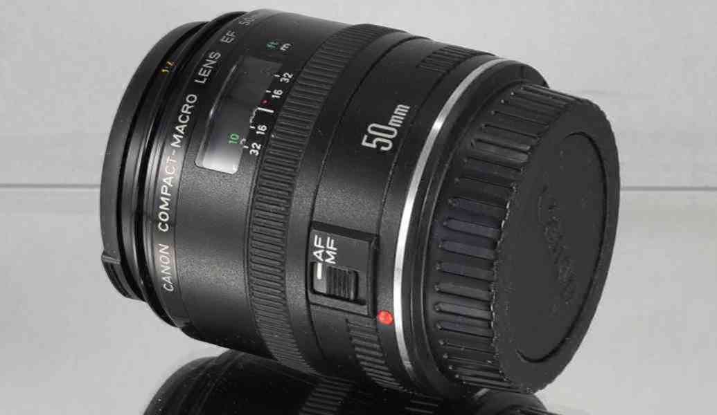 Canon EF 50mm 1:2.5 *full-frame MACRO *UV - foto 6