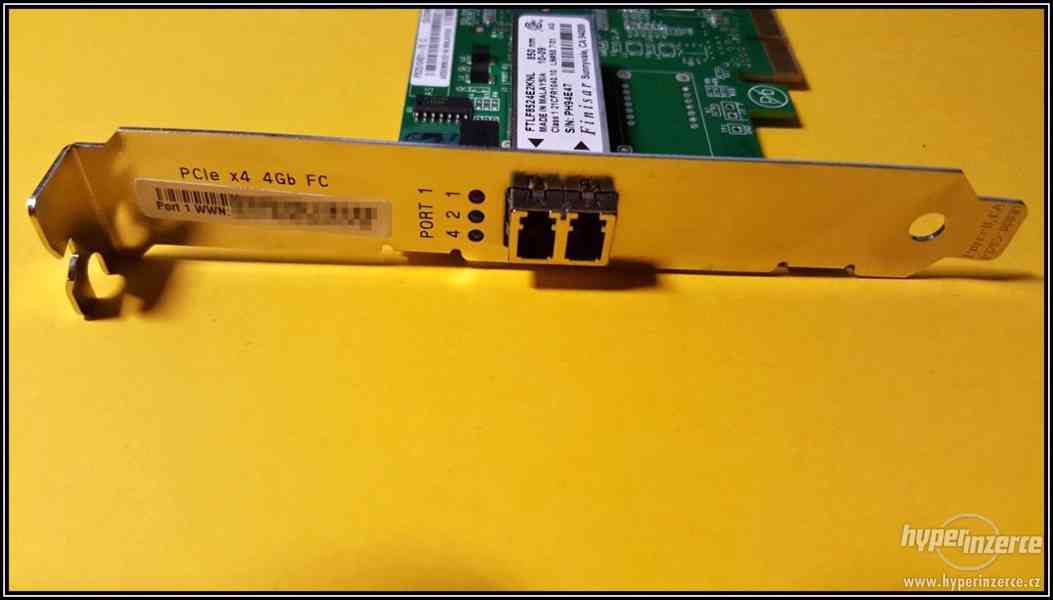 Síťová karta QLogic QLE2460-HP Single Fiber Channel 4Gb - foto 3