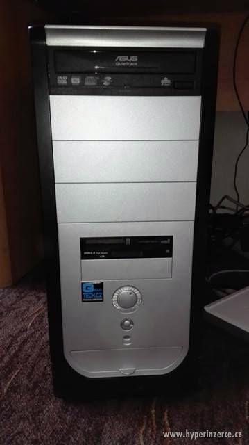 Funkční PC + myš, klávesnice, monitor - foto 2