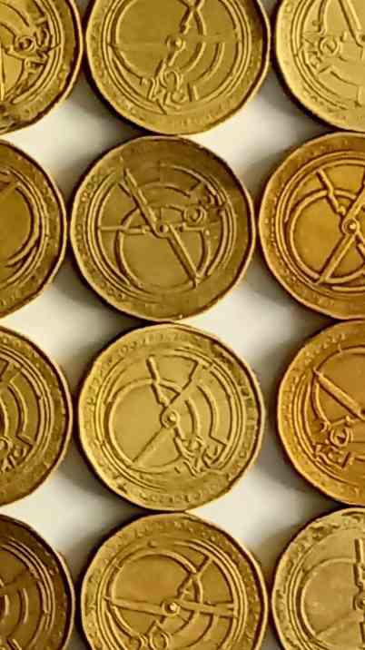 Sada 100 ks 20 Kč mincí - milénium orloj - r. 2000 - foto 2