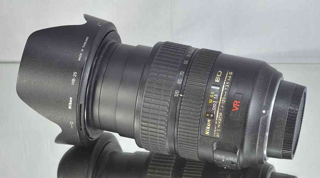 Nikon AF-S 24-120mm f/3,5-5,6 G ED VR **FX ZOOM - foto 8