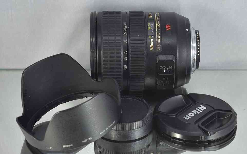 Nikon AF-S 24-120mm f/3,5-5,6 G ED VR **FX ZOOM - foto 3