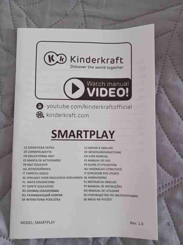 KINDERKRAFT Deka na hraní Smartplay - foto 4