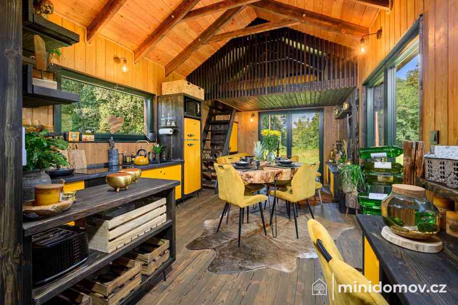 Prodej mobilní dřevostavby (tiny house) 36m2  - foto 5