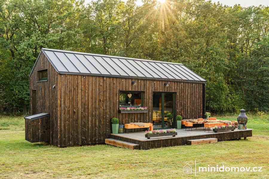 Prodej mobilní dřevostavby (tiny house) 36m2  - foto 3