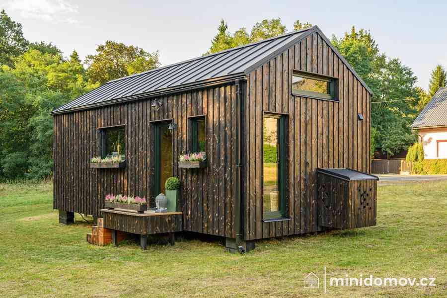 Prodej mobilní dřevostavby (tiny house) 36m2  - foto 4