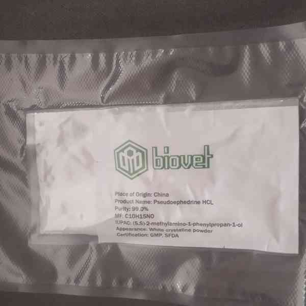 100 gramů 99% čistého pseudoefedrin hydrochloridu - foto 2
