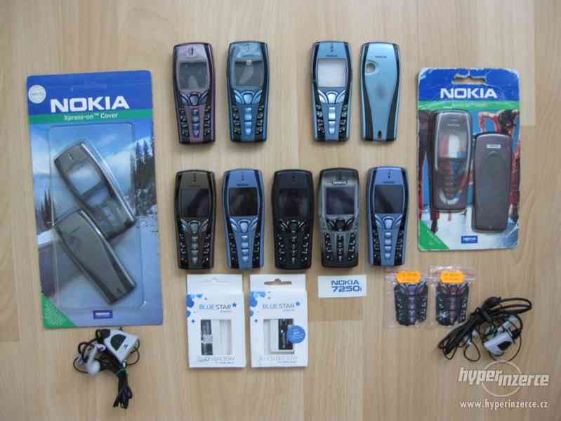 Nokia 7250 a 7250i - plně funkční, neblokované tel. z r.2003 - foto 1