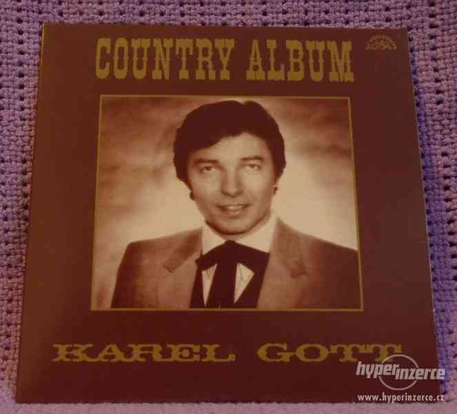 CD Karel Gott - Country album, NOVÉ!! Edice RETRO - foto 1