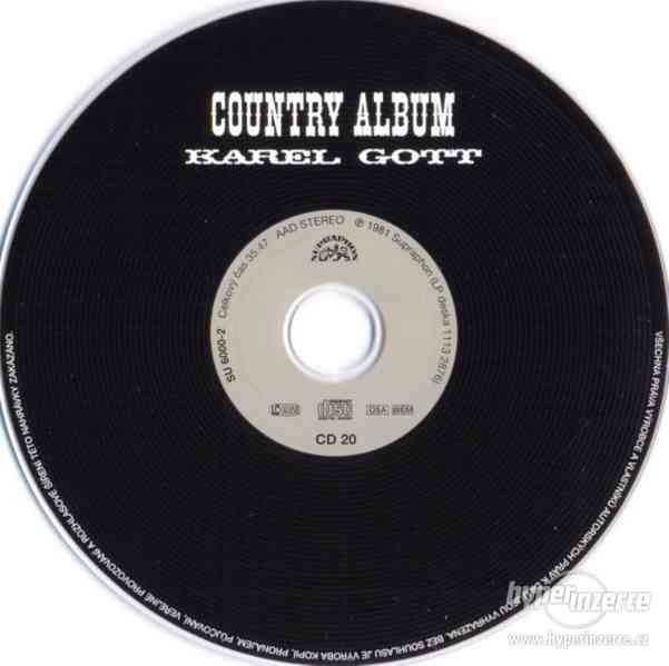 CD Karel Gott - Country album, NOVÉ!! Edice RETRO - foto 3