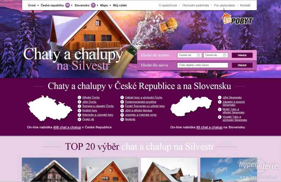 Slovensko chaty a chalupy na Silvestr - foto 1