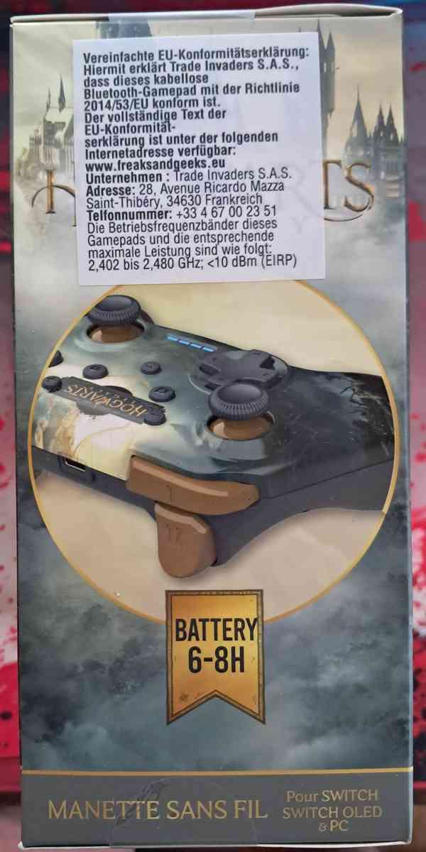 🎮 Bezdrátový ovladač Hogwarts Legacy – NOVÝ, SKLADEM 🎮 - foto 4