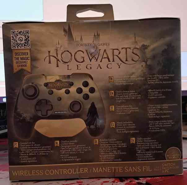🎮 Bezdrátový ovladač Hogwarts Legacy – NOVÝ, SKLADEM 🎮 - foto 8