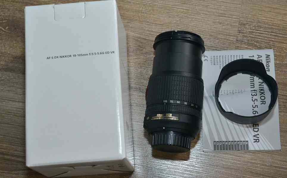 NIKON AF-S DX NIKKOR 18-105mm 1:3.5-5.6 G ED VR* - foto 3