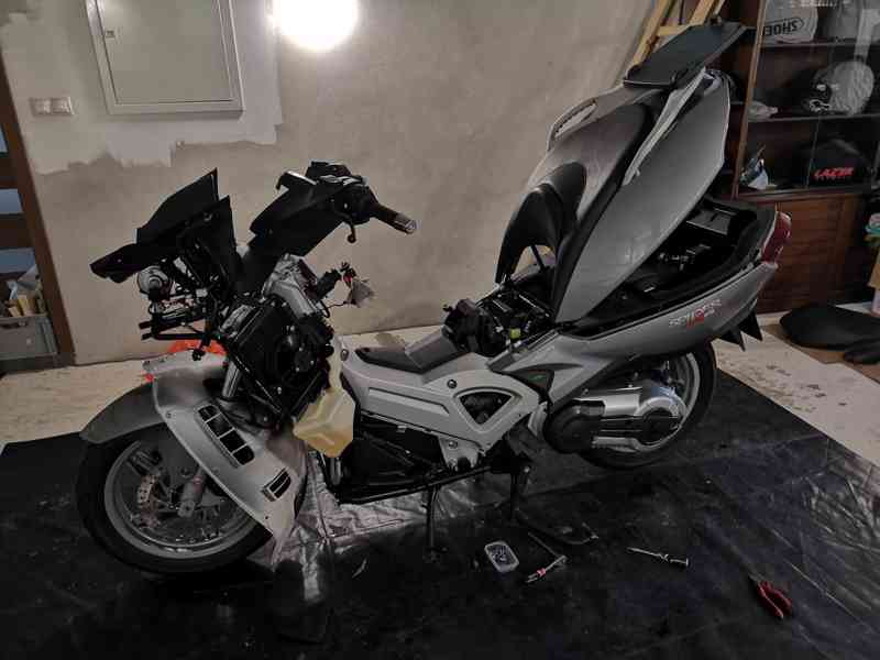 Malaguti Spidermax 500RS po velkém servisu - foto 24