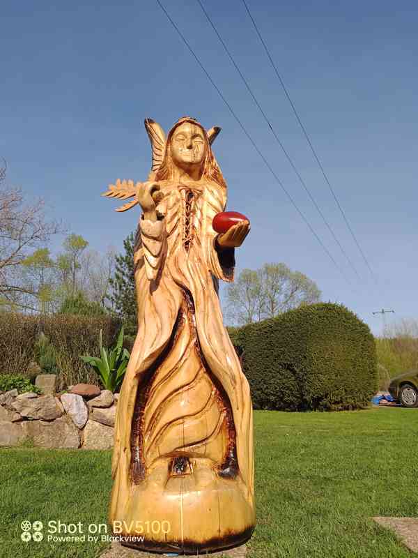 Dřevěné sochy - Anděl  - foto 1