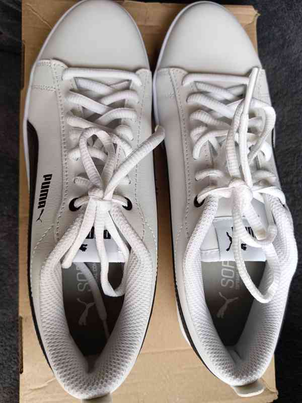 Stylové dámské tenisky PUMA, v. 38,5, kůže, nové  - foto 3
