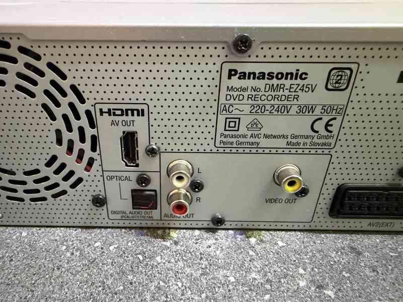 Combo rekordér Panasonic DMR-EZ45V s HDMI - foto 11
