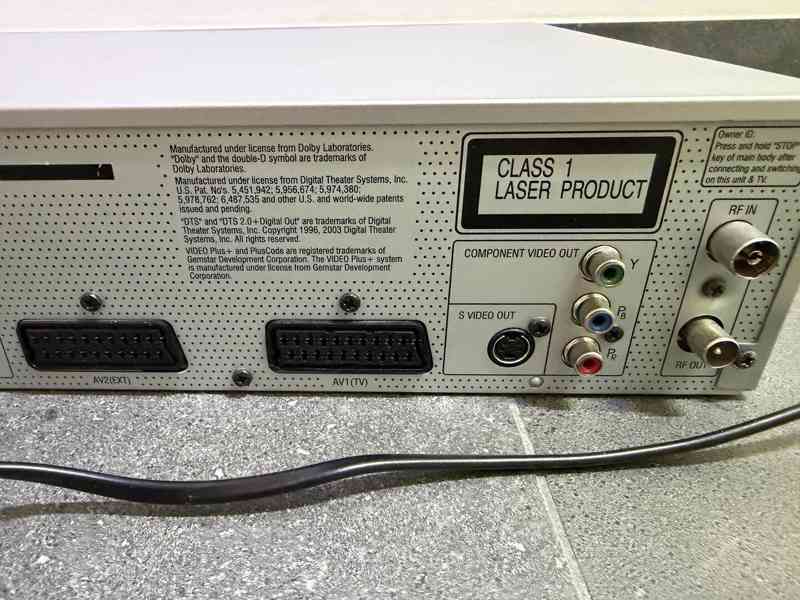 Combo rekordér Panasonic DMR-EZ45V s HDMI - foto 12