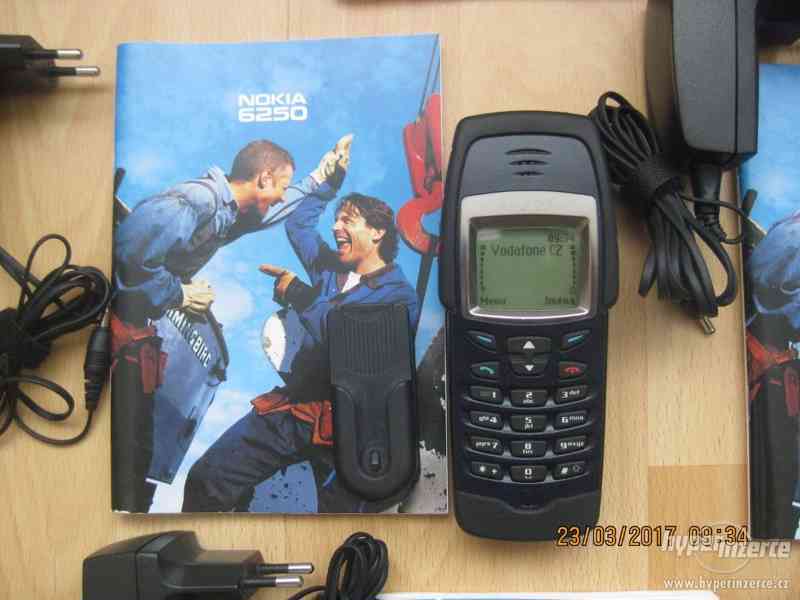 Nokia 6250 - outdoorové telefony z r.2000, plně funkční - foto 3