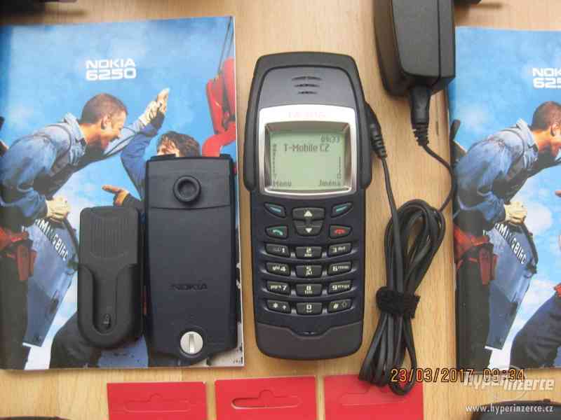 Nokia 6250 - outdoorové telefony z r.2000, plně funkční - foto 4