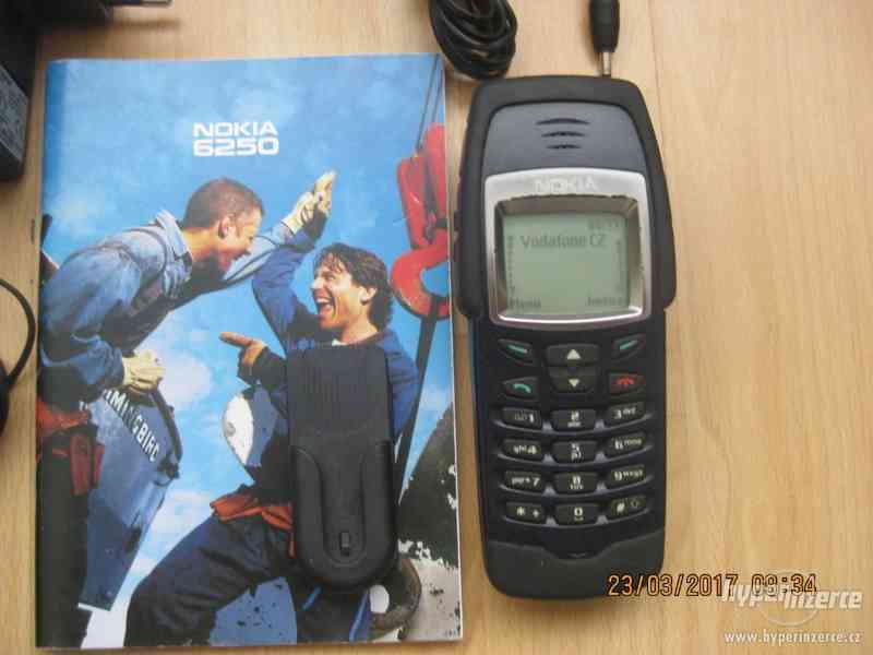 Nokia 6250 - outdoorové telefony z r.2000, plně funkční - foto 5