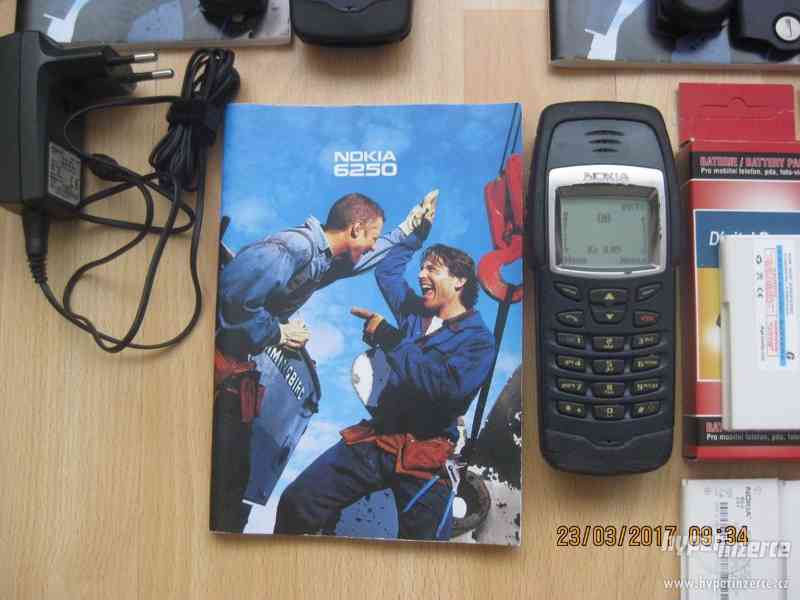 Nokia 6250 - outdoorové telefony z r.2000, plně funkční - foto 6