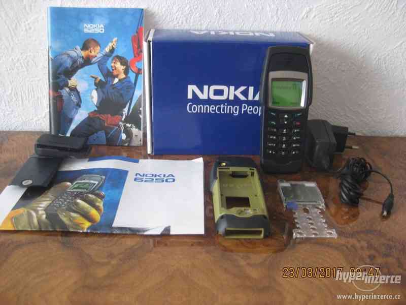 Nokia 6250 - outdoorové telefony z r.2000, plně funkční - foto 8