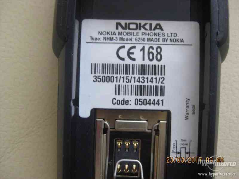 Nokia 6250 - outdoorové telefony z r.2000, plně funkční - foto 16