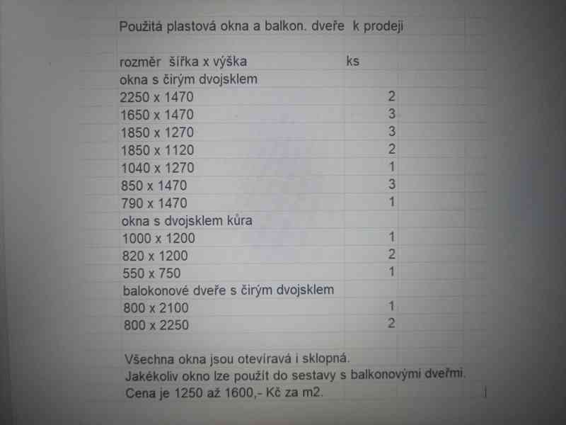 Plastová okna a balkon. dveře  - foto 2
