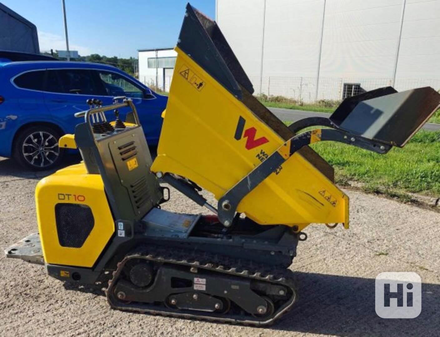 1t pás mini dumper nakladač Wacker Neuson DT10 - foto 1