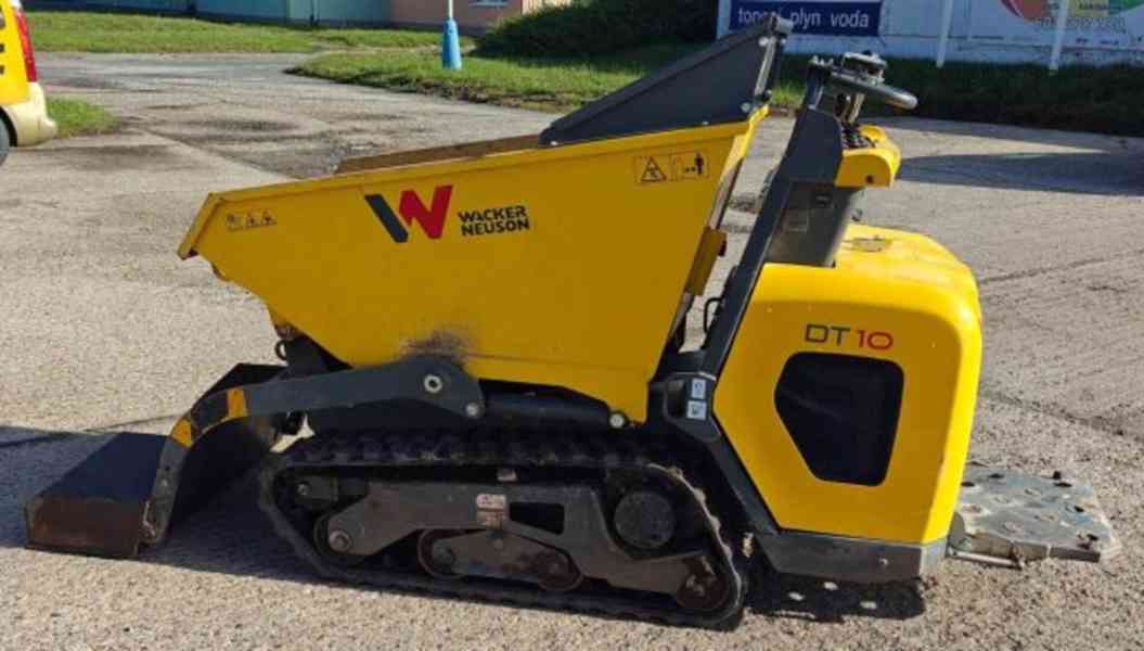 1t pás mini dumper nakladač Wacker Neuson DT10 - foto 6
