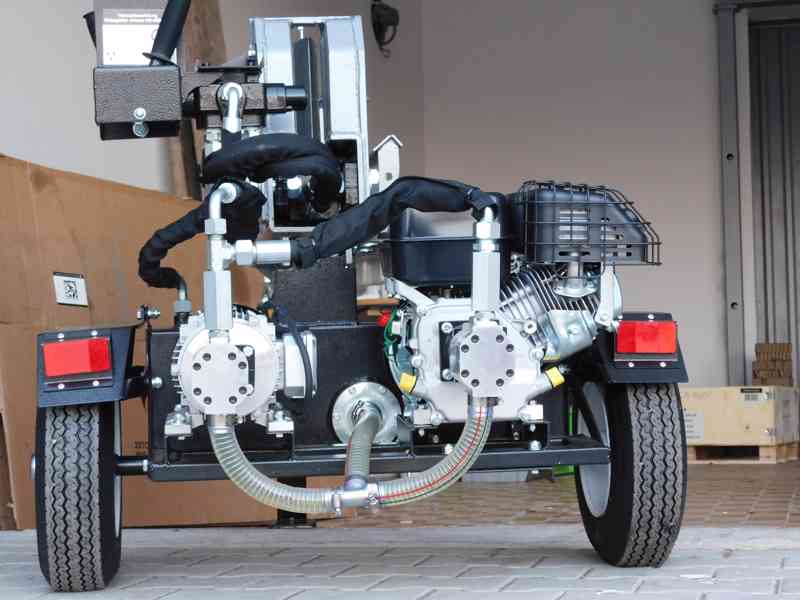 Jansen HS-20DS63K Benzínový + elektrický motor, 20 t, 60 cm  - foto 2