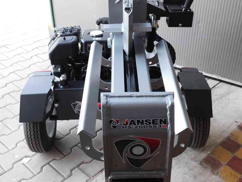 Jansen HS-20DS63K Benzínový + elektrický motor, 20 t, 60 cm  - foto 5