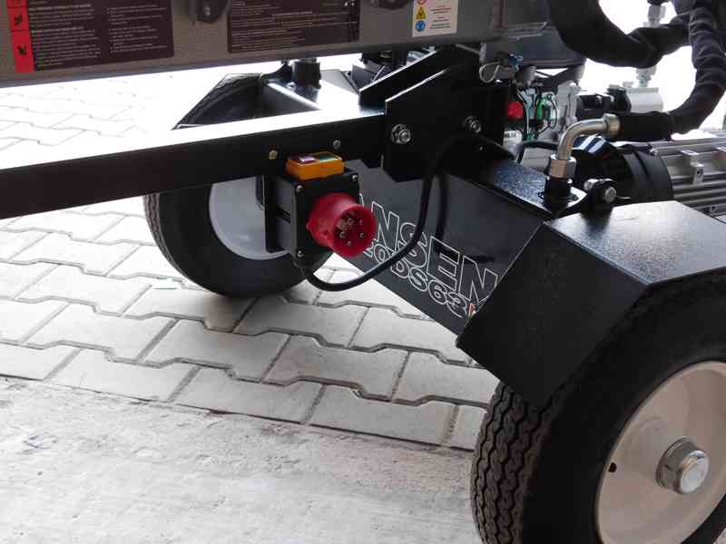 Jansen HS-20DS63K Benzínový + elektrický motor, 20 t, 60 cm  - foto 4