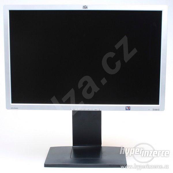 LCD monitor 24" HP LP2465, otočný, výškově nastavitelný - foto 1