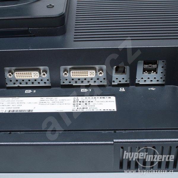 LCD monitor 24" HP LP2465, otočný, výškově nastavitelný - foto 6