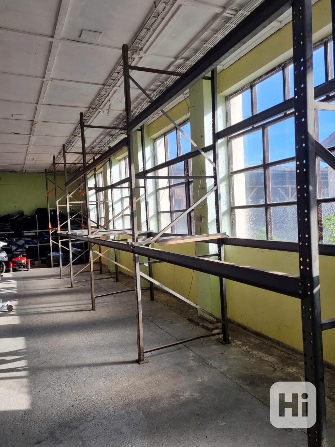 Paletový regál 5 polí / 2 patra – délka 9,8 m - foto 1
