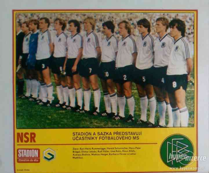 NSR - fotbal - čtenářům do alba 1986 - foto 1