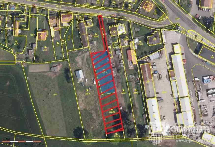 Prodej stavebního pozemku 2466 m2, Pardubice - foto 1