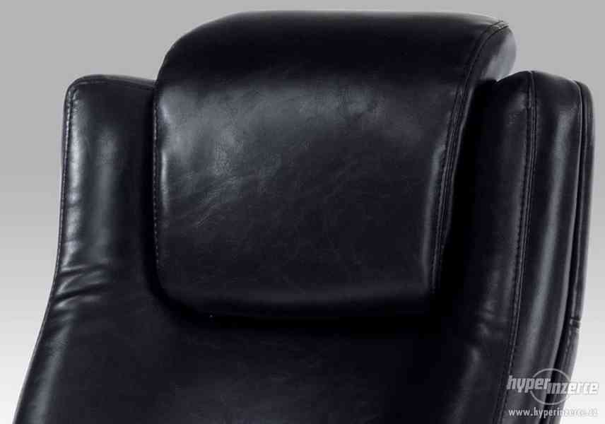 Kancelářská židle KA-H028 BK-ergonomické křeslo synchro - foto 2