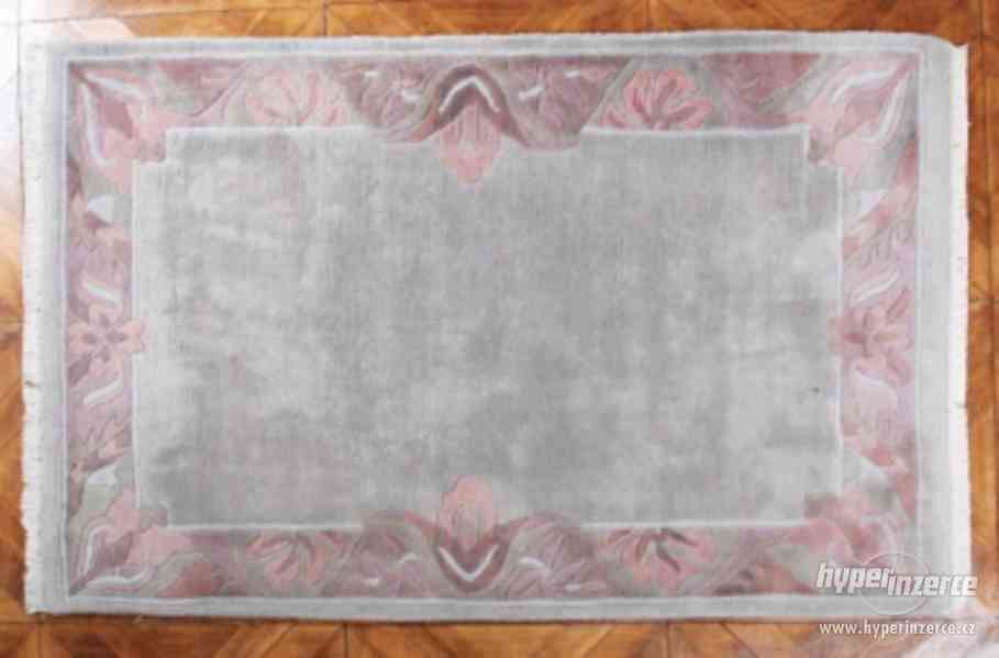 Nepálský vlněný koberec 204 X 129 cm - foto 1
