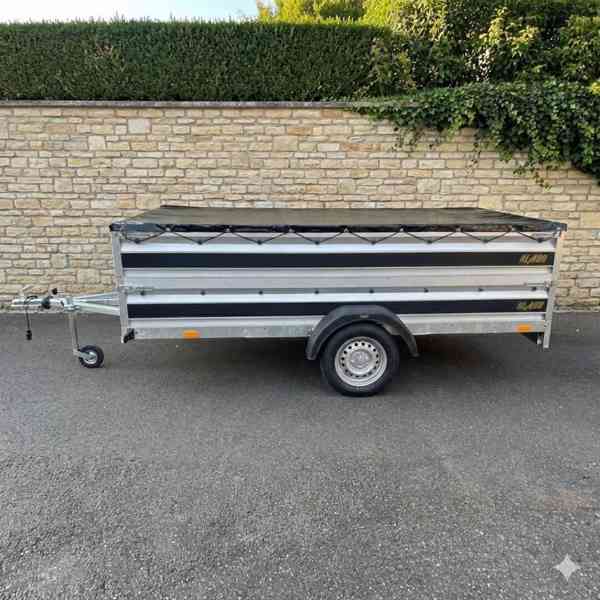 Přívěsný vozík profi NOVÝ 3,0m x1,50, svařovaný rám, DPH - foto 23