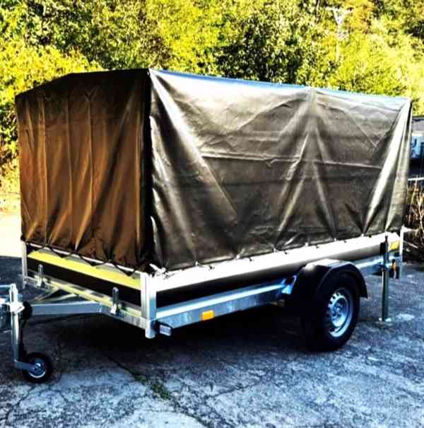 Přívěsný vozík profi NOVÝ 3,0m x1,50, svařovaný rám, DPH - foto 24