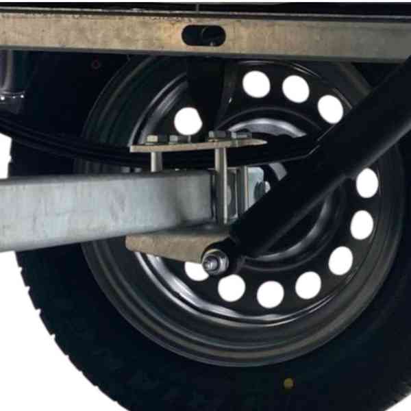 Přívěsný vozík profi NOVÝ 3,0m x1,50, svařovaný rám, DPH - foto 20