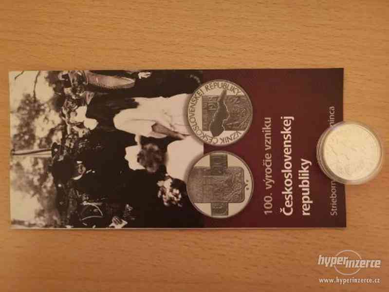 Investiční sada mincí k založení ČSR 1918 - foto 9