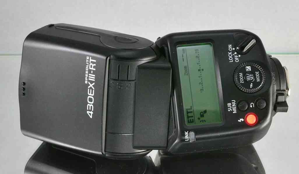Canon Speedlite 430EX III-RT  blesk*E-TTL II - foto 5