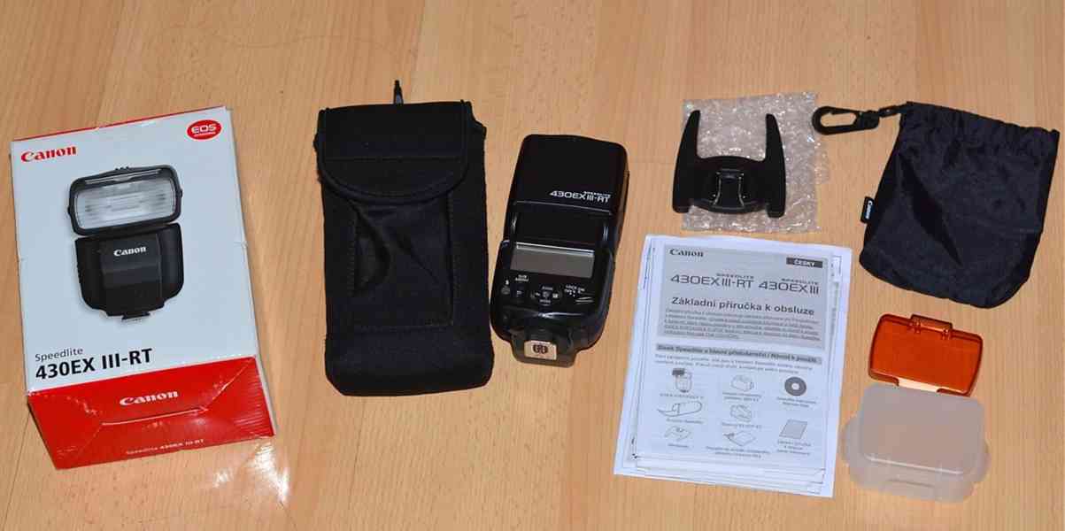 Canon Speedlite 430EX III-RT  blesk*E-TTL II - foto 3