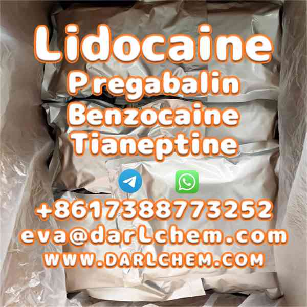 Lidocaine Tianeptine pregabalin raw Powder 137-58-6 High Qua - foto 2