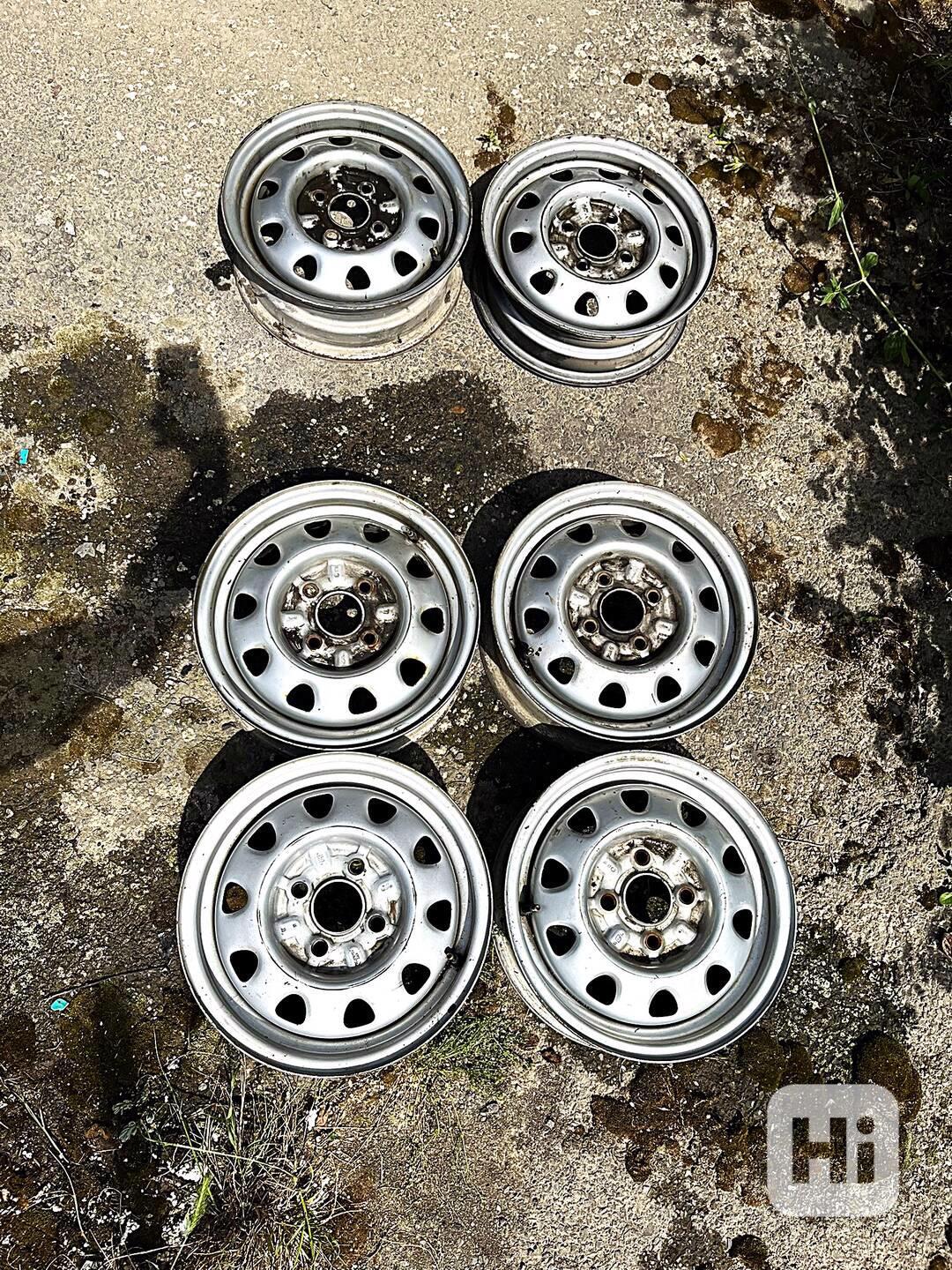 Disky ocelové ŠKODA FELICIA, sada 4 + 2 kusy - foto 1